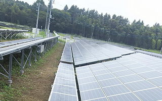 茨城県 笠間太陽光発電所